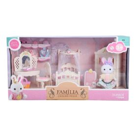 Quarto De Princesa Família Coelho Havan Toys - HBR0873