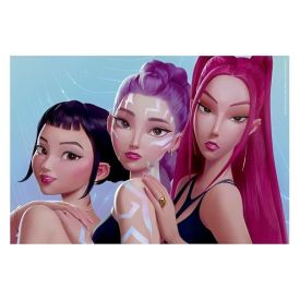 Quebra-Cabeça Guerreiras do K-Pop Grow - 200 peças