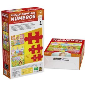 Quebra-Cabeça Progressivo Primeiros Números Grow - 04367