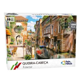 Quebra-Cabeça Veneza 1000 Peças Pais & Filhos - 7266