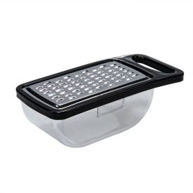 Ralador Com Pote Coletor 13,4Cm Finecasa - Preto