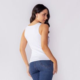 Regata Básica Feminina De Microfibra Patricia Foster