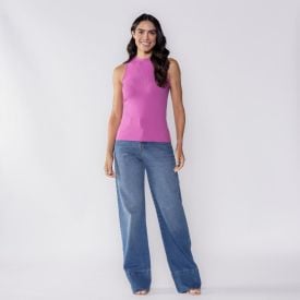 Regata Feminina Canelada Patricia Foster Violeta Twigg