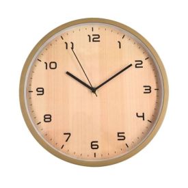 Relógio De Parede Bege Natural Havan Casa - 30cm