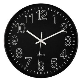 Relógio De Parede Preto Havan Casa 30Cm - Branco