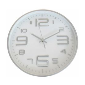 Relógio de Parede Redondo 30Cm Havan Casa - Prata