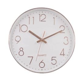 Relógio De Parede Rose Gold Havan Casa - 30cm