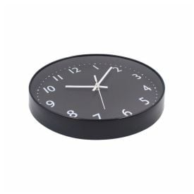 Relógio Preto De Parede Havan Casa - 30 Cm