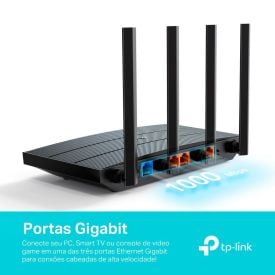 Roteador Wifi 6 Dual Band 2.4/5 Ghz Tp Link Archer Ax1500 - Bivolt