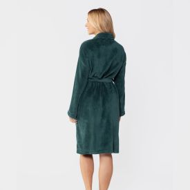 Roupão Adulto Microfibra P Havan Casa - Verde Botânico