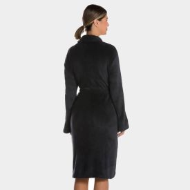 Roupão Adulto M Microfibra Paris Havan Casa - Carbono