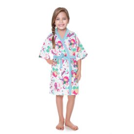 Roupão Infantil Felpudo P Estampado Lepper 1 Pç - Sonho Encantado Rosa