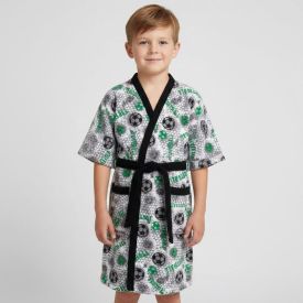 Roupão Infantil G Felpudo Lepper - Show De Bola