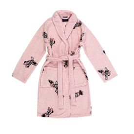 Roupão Infantil M Microfibra Disney - Minnie