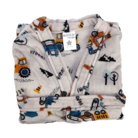 Roupão Infantil m Microfibra Lumini Havan Kids - Máquinas