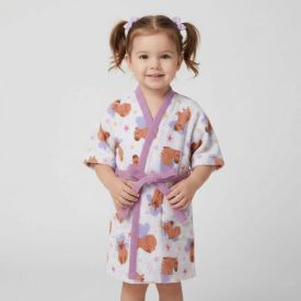 Roupão Infantil P Felpudo Lepper - Capivara