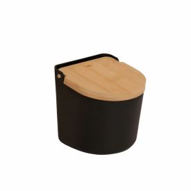 Saleiro Lume 11Cm Ou - Preto 