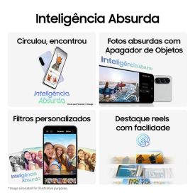 Samsung Galaxy A56 5G 128Gb 8Gb Câmera Tripla - Verde