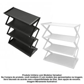 Sapateira 4 Andares Clink - Sortido