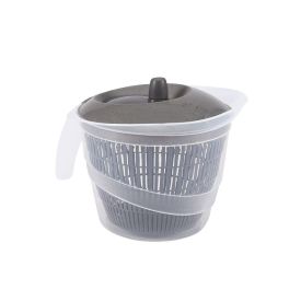 Secador De Saladas Plasútil 4 Litros - Cinza Marmorizado