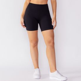 Short Fitness Feminino Sem Costura Scream Preto