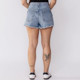 Short Jeans Feminino Boby Blues Azul Claro