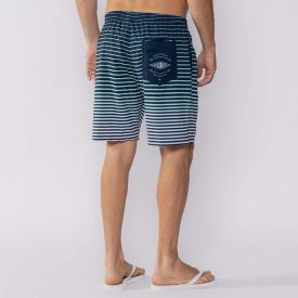 Short Masculino De Microfibra Nicoboco Azul