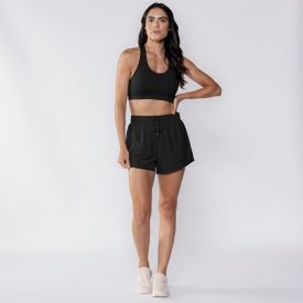 Short Fitness Feminino Duplo Tactel Scream