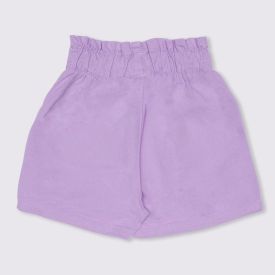 Shorts 1 a 3 anos Sarja Paperbag Yoyo Kids Lilas