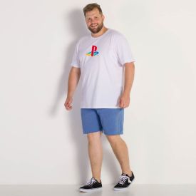 Shorts Plus Size  Liso Marc Alain