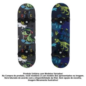 Skate Radical Iniciante Dino Bel Fix - Sortido