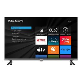 Smart Tv 43" Philco Roku Tv Hdr10 Dolby Áudio P43kra