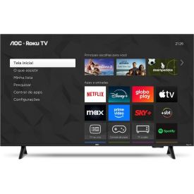 Smart Tv Aoc 43" Roku Tv 43S5155/78G