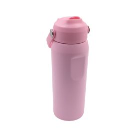 Garrafa Squeeze Térmica Inox Havan Casa 550Ml - Rosa