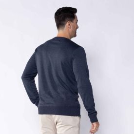 Suéter Masculino De Tricot Gola Redonda Marc Alain