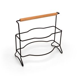 Suporte Para Pratos Duplo Eco Design Black Arthi - Aço Inox