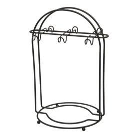 Suporte para Xícaras de Chá e Pires Arthi - Preto