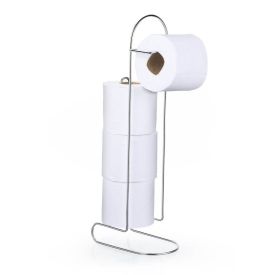 Suporte Para Quatro Rolos De Papel Higiênico Cromado Arthi - Aço