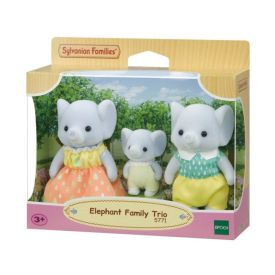 Sylvanian Families Conjunto Família Dos Elefantes Epoch - 5771