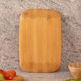 Tábua de Corte Estampada 30cm Finecasa - Bambu