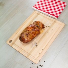 Tábua Eucalipto 34X27 Cm Furo Lateral Stolf