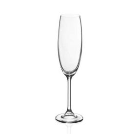 Taça De Champanhe De Cristal Gastro Bohemia 220Ml - Transparente