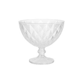 Taça De Sobremesa Diamante 250 Ml - Transparente