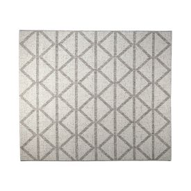 Tapete para Quarto e Sala 2,00X2,50 m Amazonas Sisal Havan Casa - Geométrico Bege