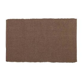 Tapete para Quarto e Sala 50X80 cm Bali Havan Casa - Castanho