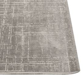 Tapete Belga Para Quarto E Sala 1,00X1,40 M Havan Casa - Linho Cinza E Bege