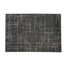 Tapete para Quarto e Sala 1,00X1,40 m Belga Havan Casa - Linho Chumbo