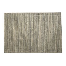 Tapete Para Quarto E Sala 1,40X2,00 M Belga Havan Casa - Listras Cinza E Bege