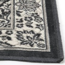 Tapete Para Quarto E Sala 1,40X2,00 M Belga Havan Casa - Moldura Chumbo