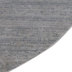 Tapete para Quarto e Sala Redondo Belga 2,00 m Havan Casa - Listras Cinza E Bege